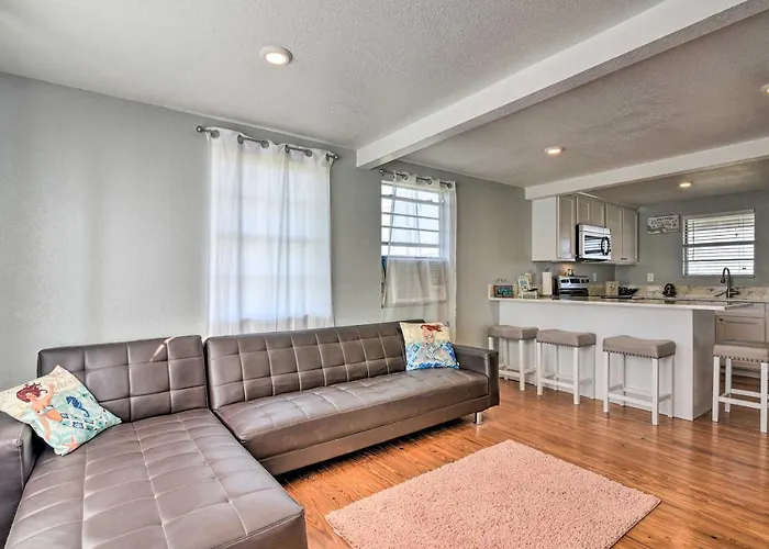 4 Blocks To Ocean: Water-View Surfside Beach Home!